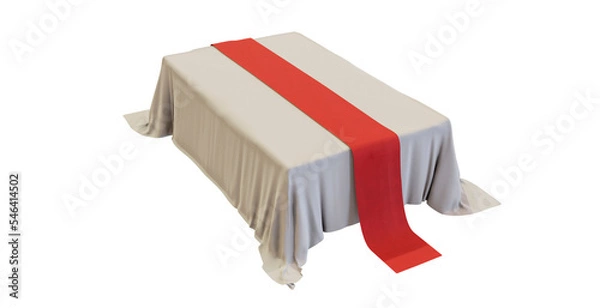 Fototapeta Holy table up position 3D Illustration png