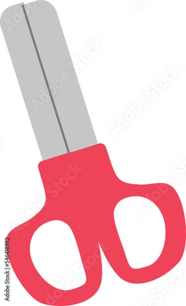 Fototapeta Scissors draw vector