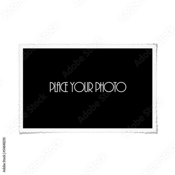 Obraz retro photo frame