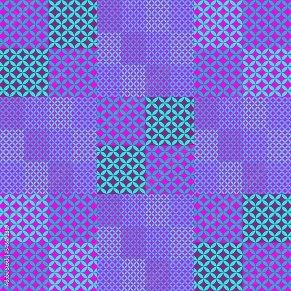 Obraz seamless pattern with squares 