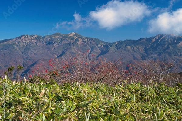 Fototapeta 赤兎山からの眺め