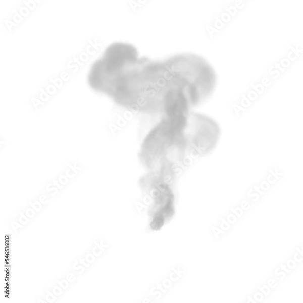 Obraz smoke on transparent background