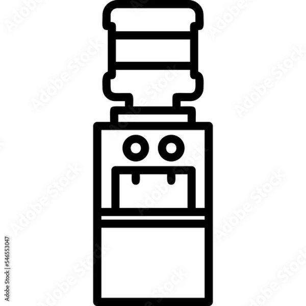 Obraz Water Dispenser Icon