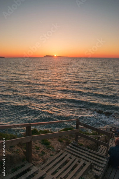 Obraz sunset over the sea