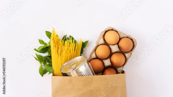 Obraz easter eggs in a box