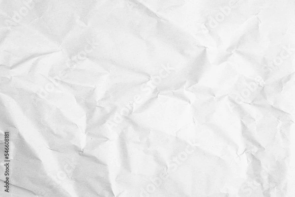 Obraz white black brown crumpled paper texture background 