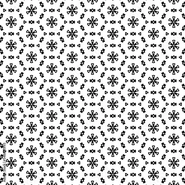 Obraz black and white seamless background