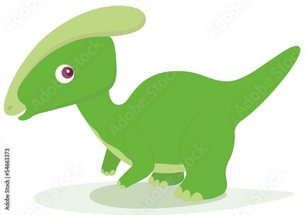Obraz Dinosaur Parasaurolophus