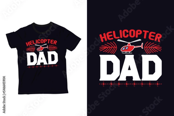 Fototapeta helicopter dad 