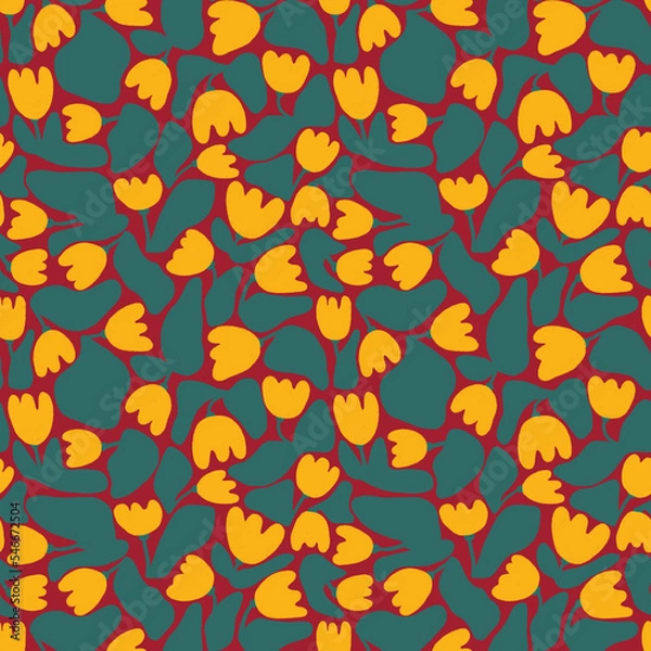 Fototapeta Floral pattern