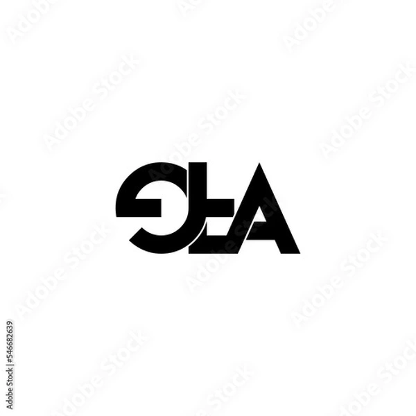 Fototapeta eta letter initial monogram logo design