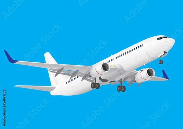 Fototapeta Boeing 737