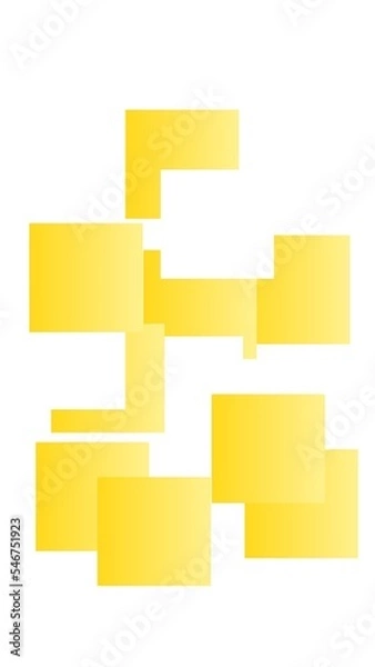 Fototapeta Colorful abstract background with squares and shapes