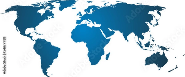 Fototapeta mapaswiata