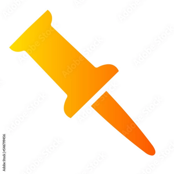 Obraz office push pin