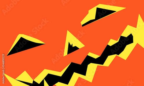 Obraz halloween jack o lantern pumpkin head expression background