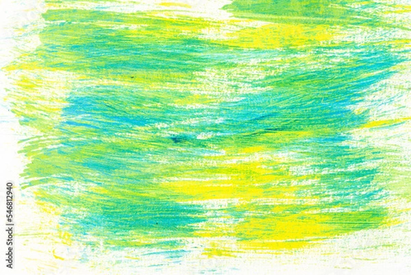 Obraz acrylic paint texture background multi color