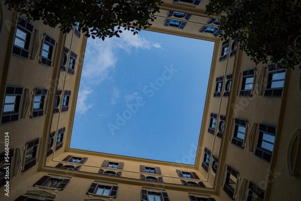Obraz building with sky