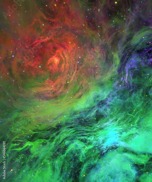 Fototapeta abstract background with swirling space