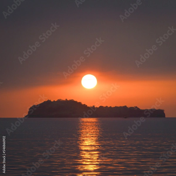 Obraz sunset over the sea