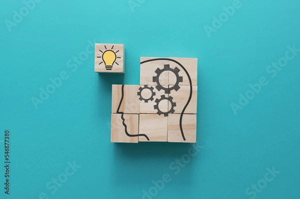 Obraz Problem solving, new inspiration concept