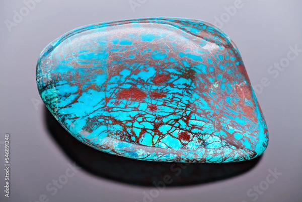Fototapeta Quantum Quattro Silica -  Very sharp and detailed photo of a beautiful stone from Namibia. Quantum Quattro Silica is a combination of chrysocolla, shattuckite, dioptase, malachite and smoky quartz.