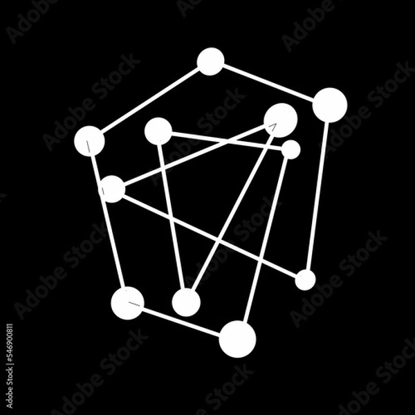 Fototapeta Connection icon