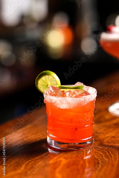 Obraz cocktail in a bar