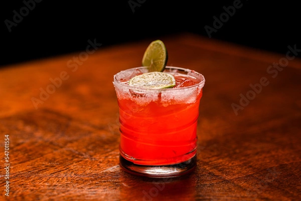 Obraz cocktail with lime