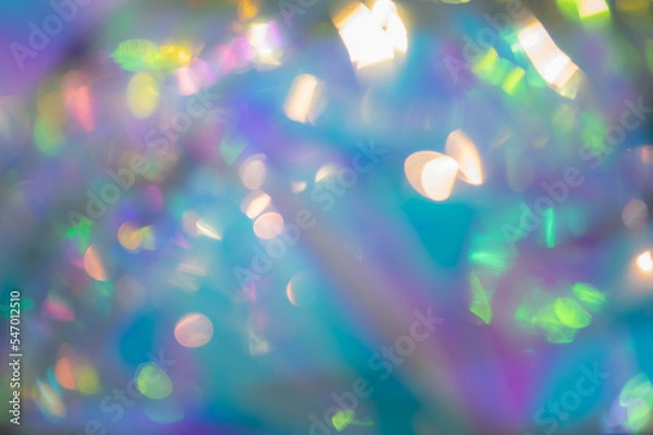 Fototapeta Colorful abstract glittered background and trendy backdrop.