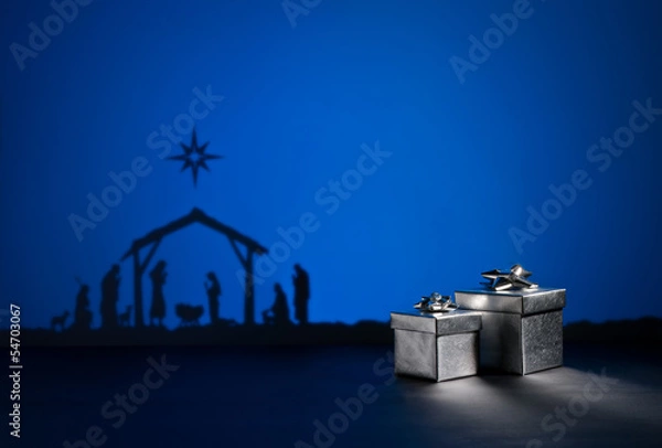 Obraz Birth Jesus with present