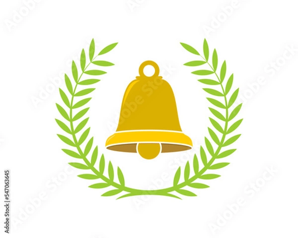 Fototapeta Wheat with bell shape inside