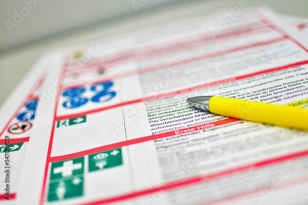 Fototapeta market chart