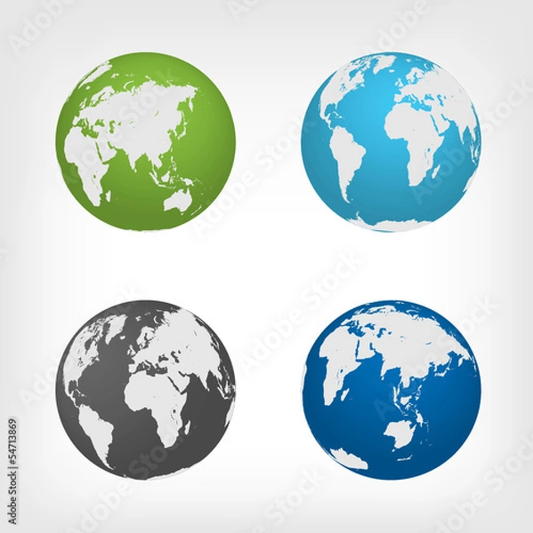 Obraz Globe icons