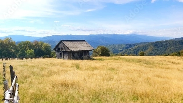 Obraz Mountains cottage