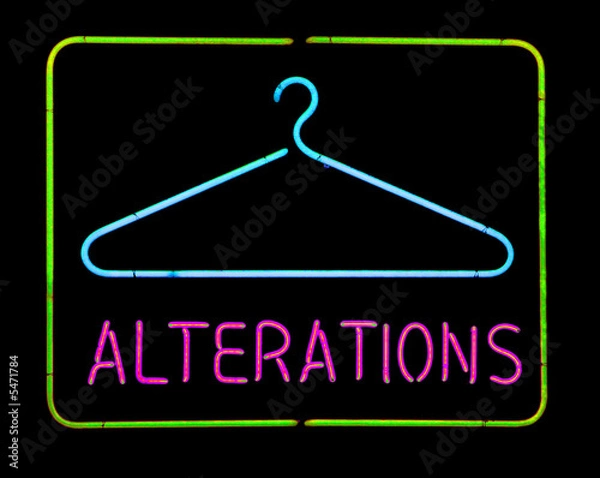 Obraz Neon sign_Alterations
