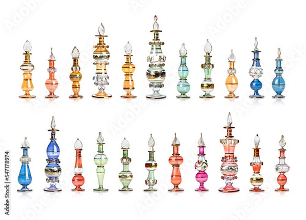 Obraz Egyptian perfume bottles