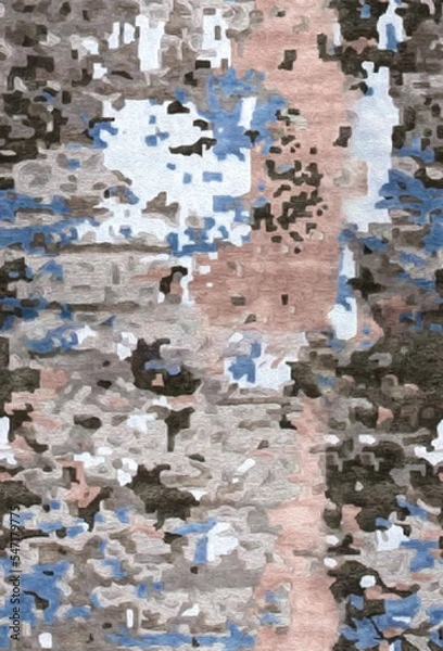 Obraz abstract pattern design. seamless colorfull pattern 