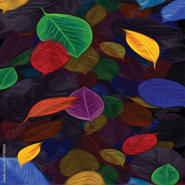 Obraz abstract pattern design. seamless colorfull pattern 