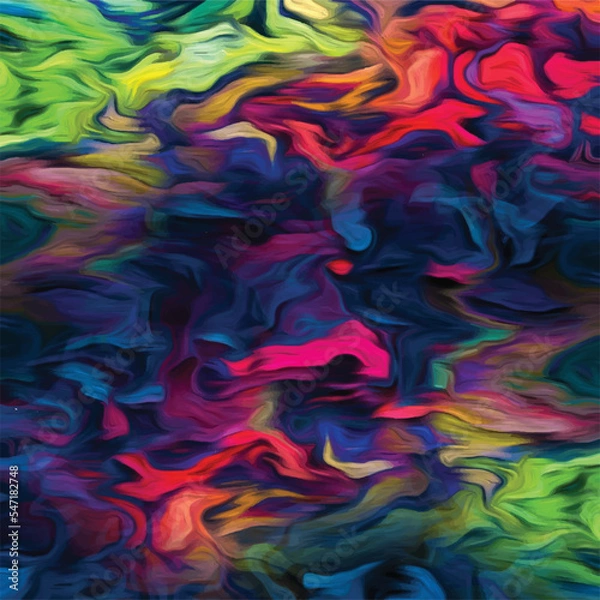 Obraz abstract pattern design. seamless colorfull pattern 