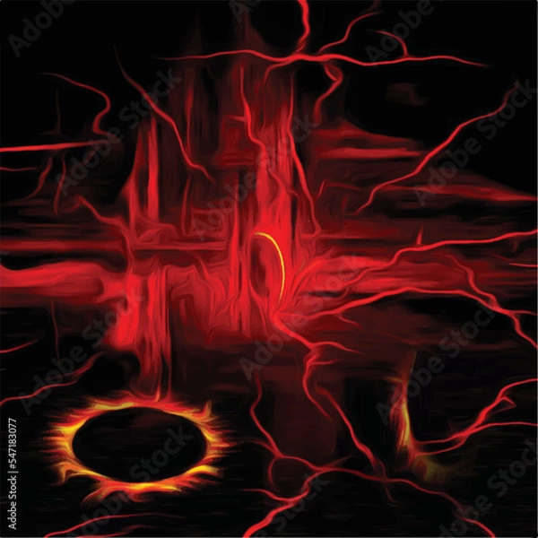 Obraz abstract pattern design. seamless colorfull pattern 