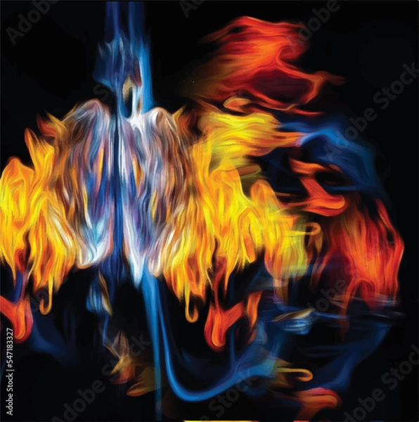 Obraz abstract pattern design. seamless colorfull pattern 