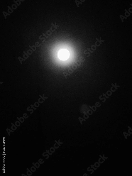 Obraz moon and clouds