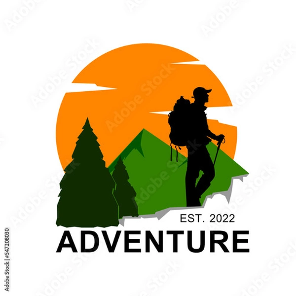 Obraz Adventure logo