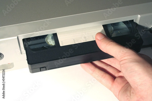 Fototapeta video cassette
