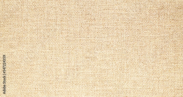 Fototapeta Natural linen material textile canvas texture background