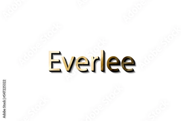 Fototapeta EVERLEE 3D MOCKUP