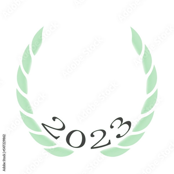 Obraz Symbol of the coming 2023