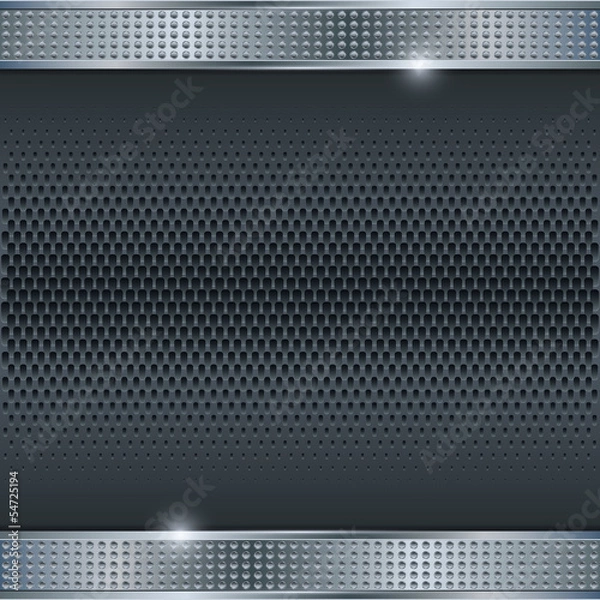 Fototapeta Abstract metallic background