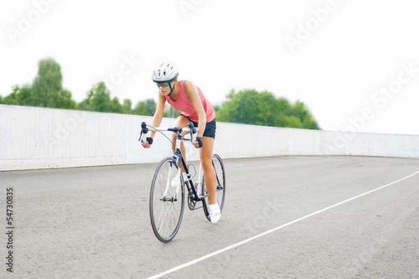 Obraz sport female athlete training